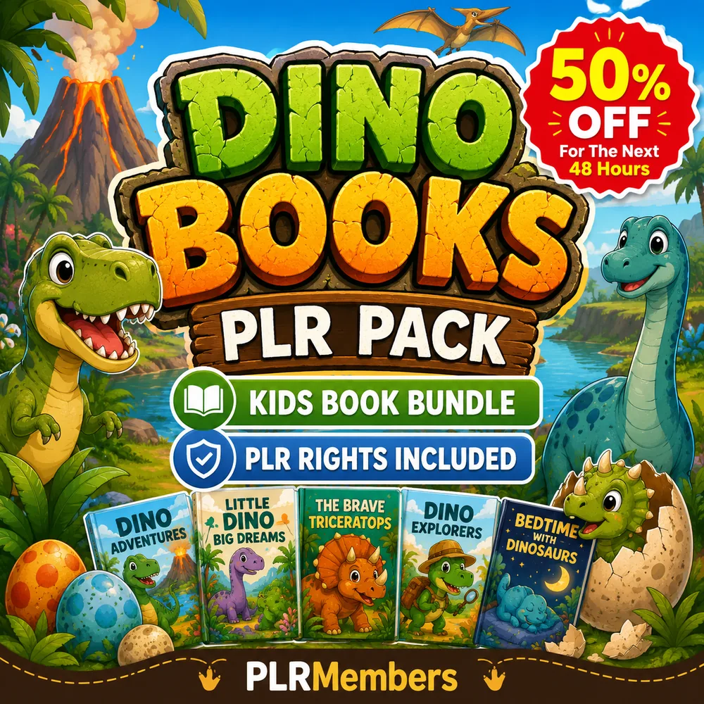 Dino Books PLR Pack