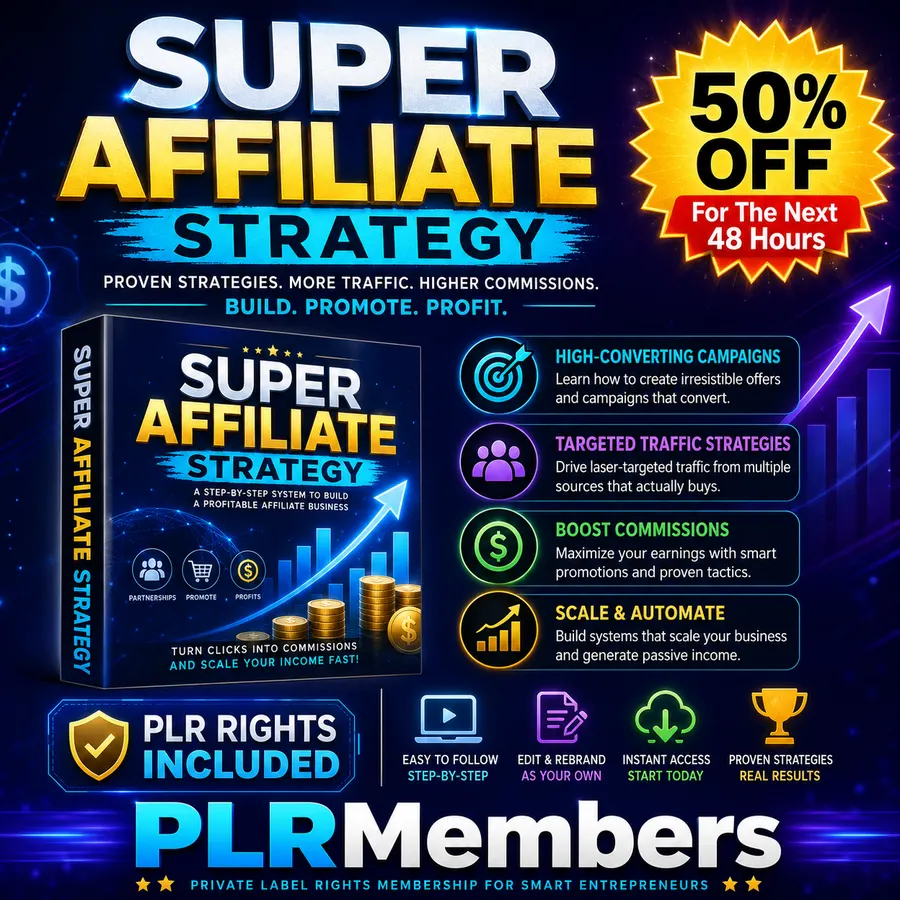 Super Affiliate Strategy