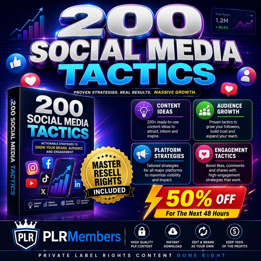 200 Social Media Tactics