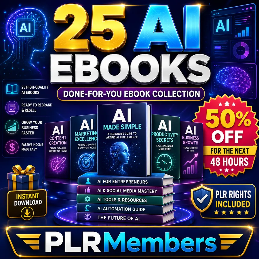 25 AI Ebooks