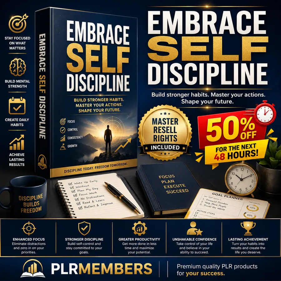Embrace Self Discipline