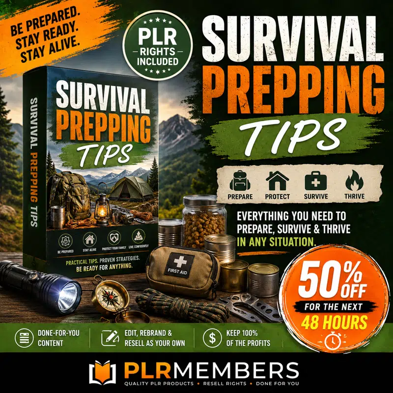 Survival Prepping Tips