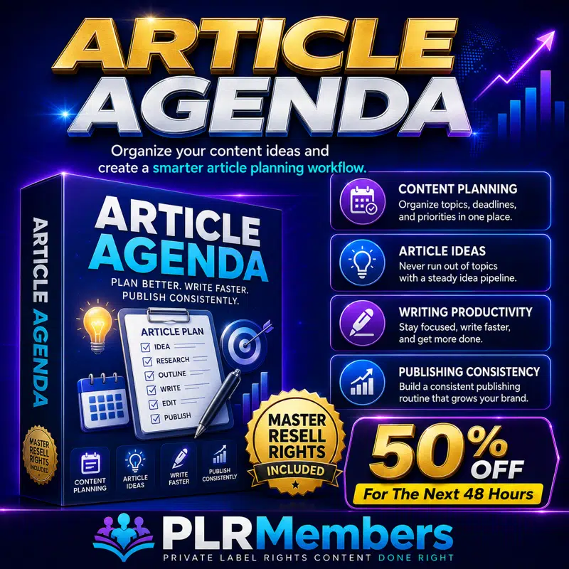 Article Agenda