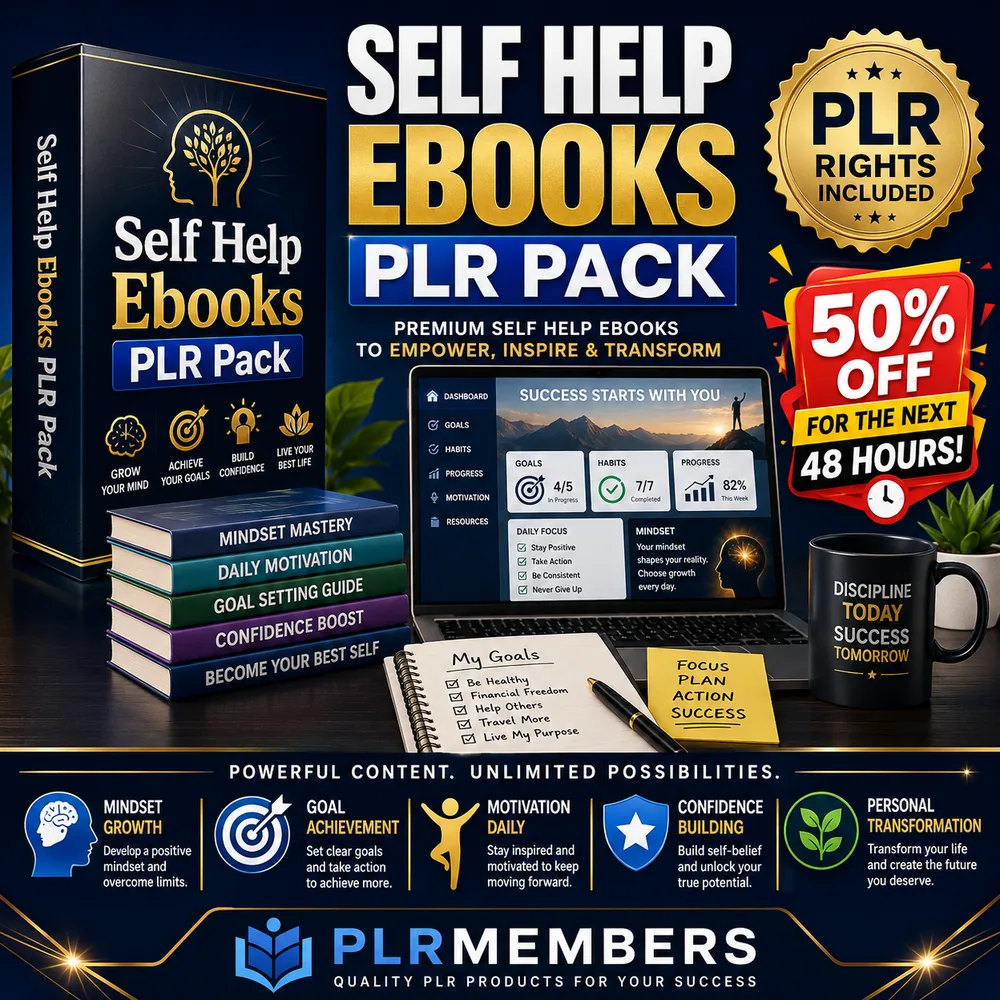 Self Help Ebooks PLR Pack