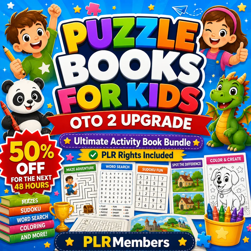 Puzzle Books For Kids