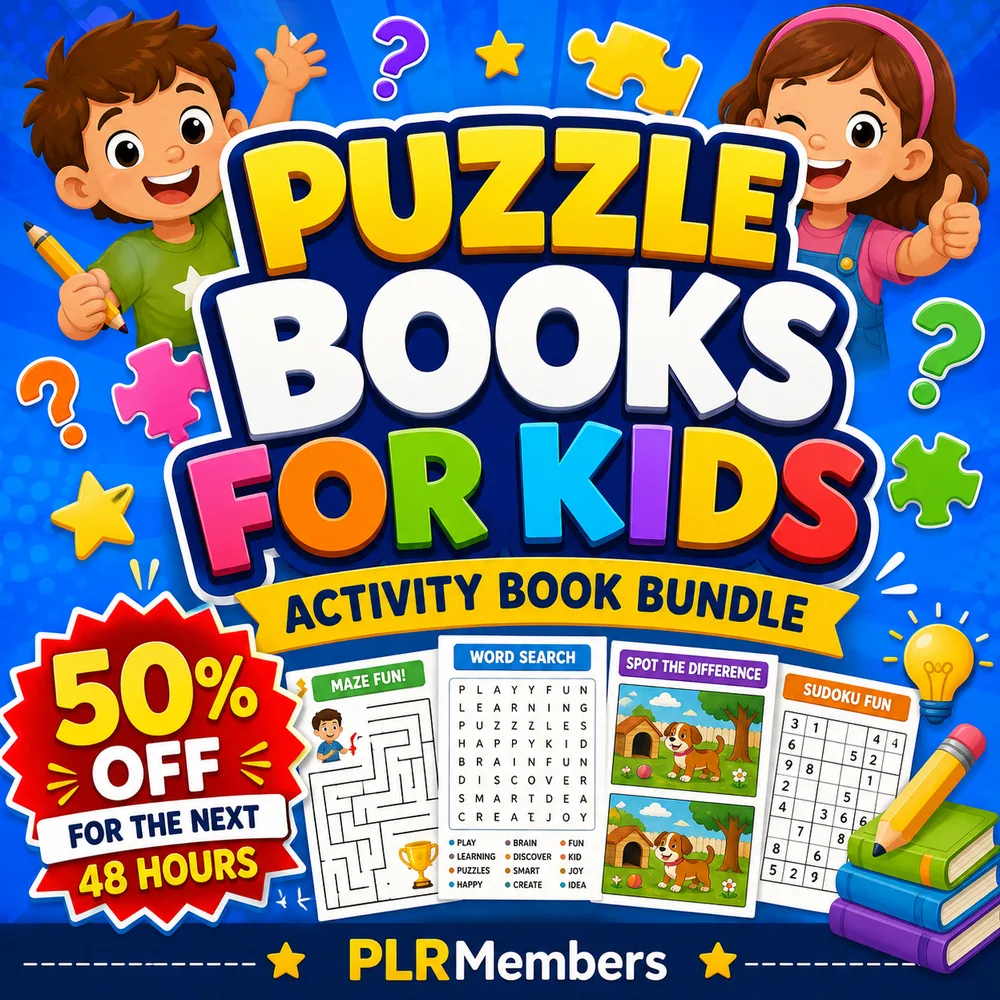 Puzzle Books For Kids OTO 1
