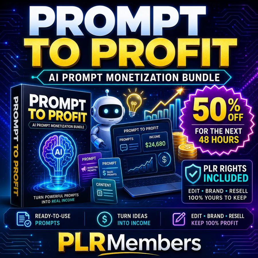 Prompt to Profit